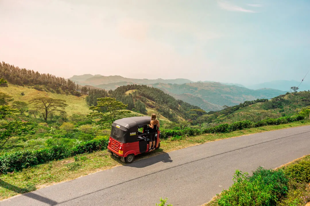 Sri Lanka is known for its vast number of tuk tuks which roam on every street in every township.