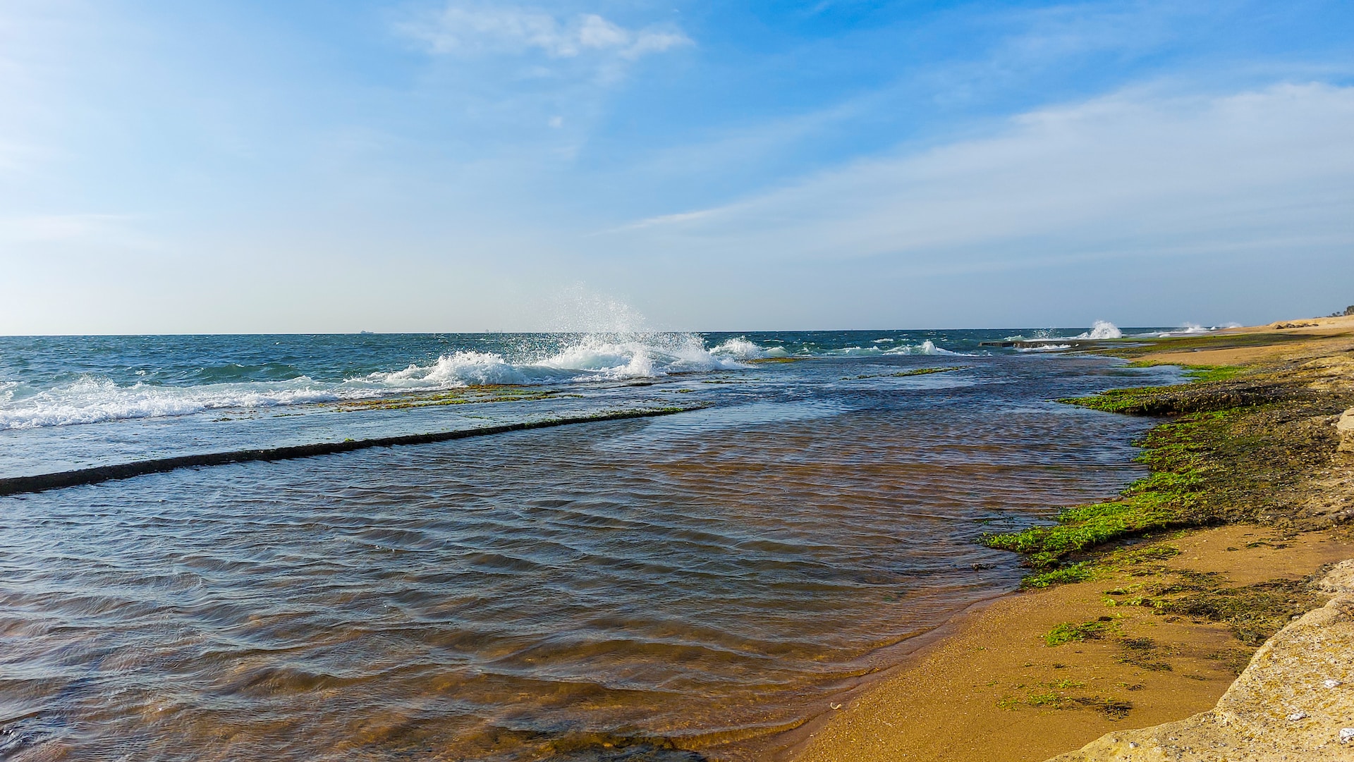 Negombo beach Sri Lanka 