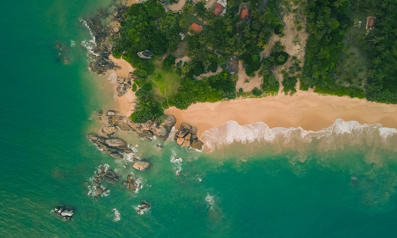 Balapitiya Beach Sri Lanka